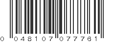 UPC 048107077761