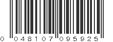 UPC 048107095925