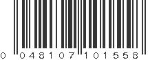 UPC 048107101558