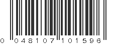 UPC 048107101596