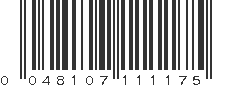 UPC 048107111175
