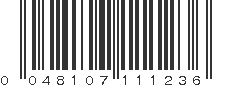 UPC 048107111236