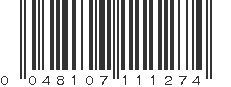 UPC 048107111274