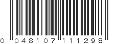 UPC 048107111298