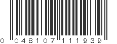 UPC 048107111939