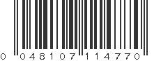 UPC 048107114770