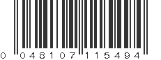 UPC 048107115494