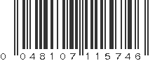 UPC 048107115746