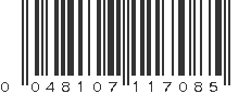 UPC 048107117085