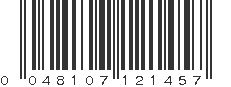 UPC 048107121457