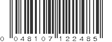 UPC 048107122485