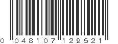 UPC 048107129521