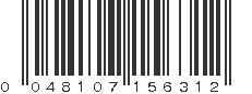 UPC 048107156312