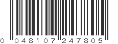 UPC 048107247805