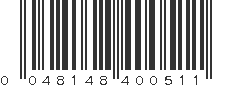 UPC 048148400511