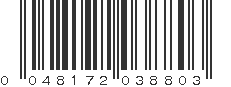 UPC 048172038803