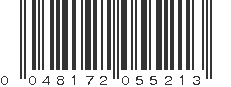 UPC 048172055213