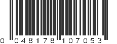 UPC 048178107053