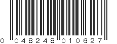 UPC 048248010627