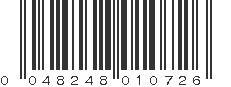 UPC 048248010726