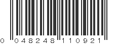 UPC 048248110921