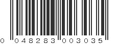 UPC 048283003035