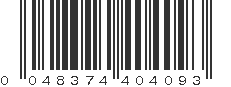 UPC 048374404093