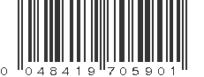 UPC 048419705901