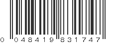 UPC 048419831747