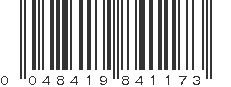 UPC 048419841173