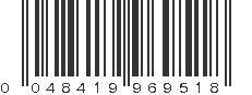 UPC 048419969518