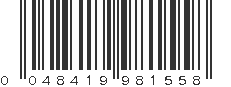 UPC 048419981558