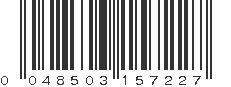 UPC 048503157227