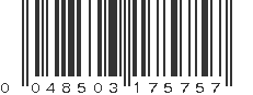 UPC 048503175757