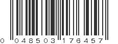 UPC 048503176457