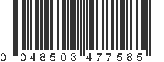 UPC 048503477585