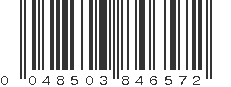 UPC 048503846572