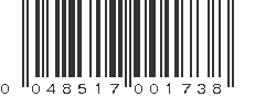 UPC 048517001738