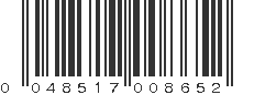 UPC 048517008652