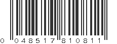 UPC 048517810811