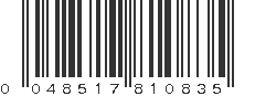 UPC 048517810835