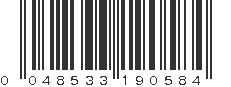 UPC 048533190584