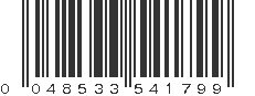 UPC 048533541799