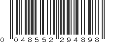 UPC 048552294898