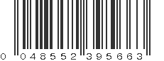 UPC 048552395663