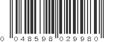 UPC 048598029980