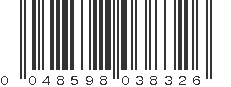 UPC 048598038326