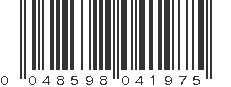 UPC 048598041975