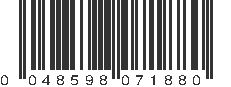 UPC 048598071880