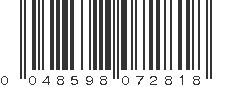 UPC 048598072818